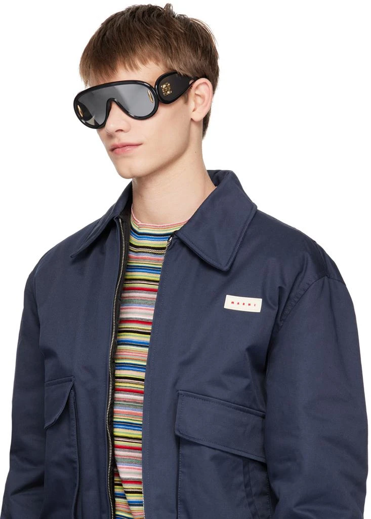 Loewe Black Wave Mask Sunglasses 4