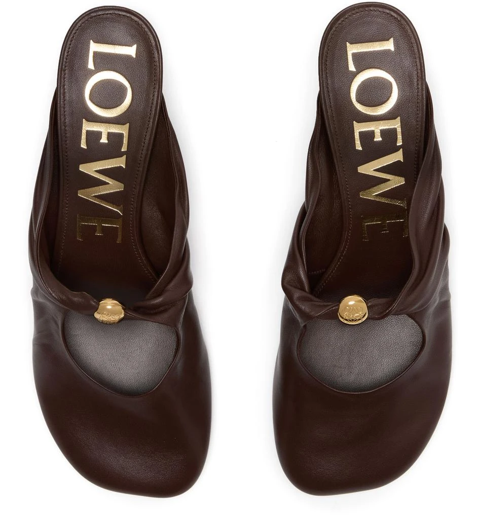 Loewe Pebble mules in soft nappa lambskin 5