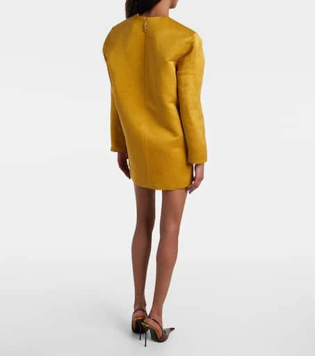 Yves Saint Laurent Silk satin minidress 3