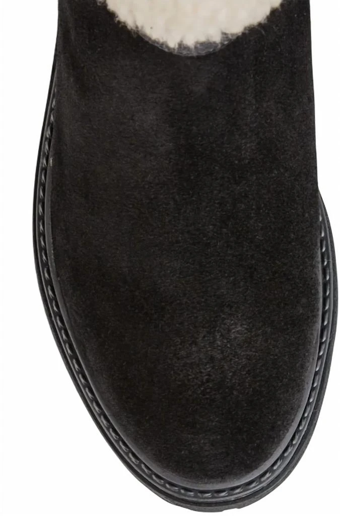 Cougar Women's Vigo Faux Shearling Cuff Waterproof Boot In Black 4