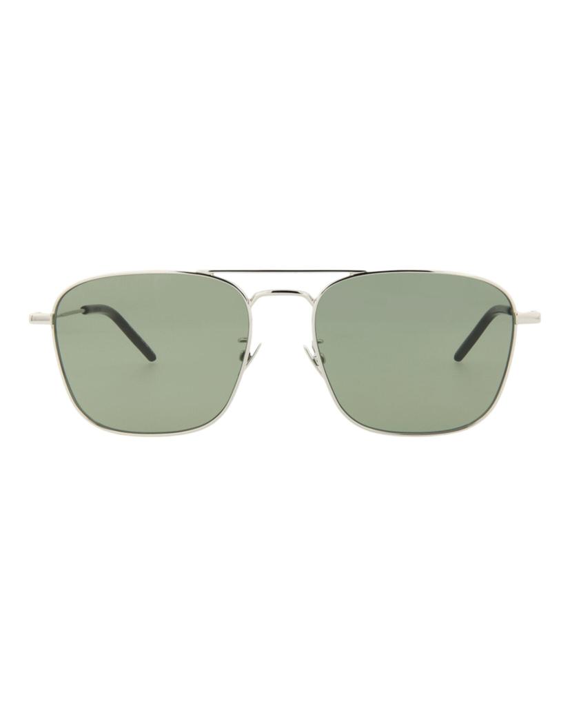 Yves Saint Laurent Aviator-Frame Metal Sunglasses