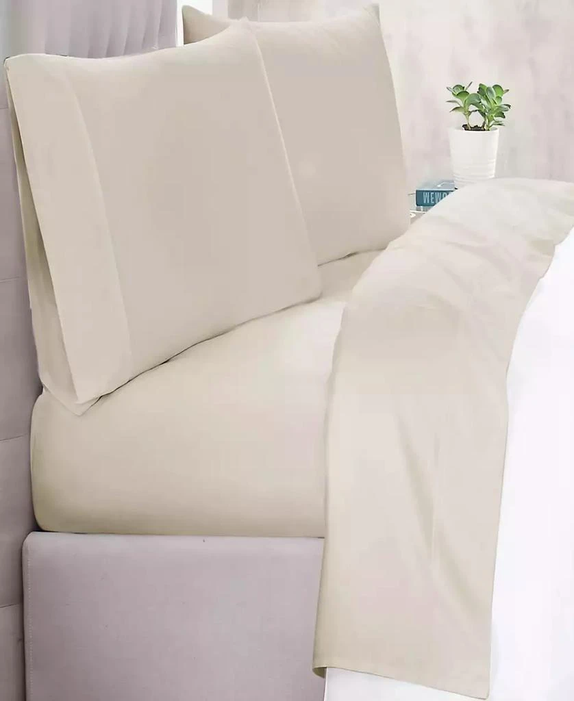 Christian Siriano New York 300 Thread Count Cotton Sateen 3-Pc. Sheet Set, King 2