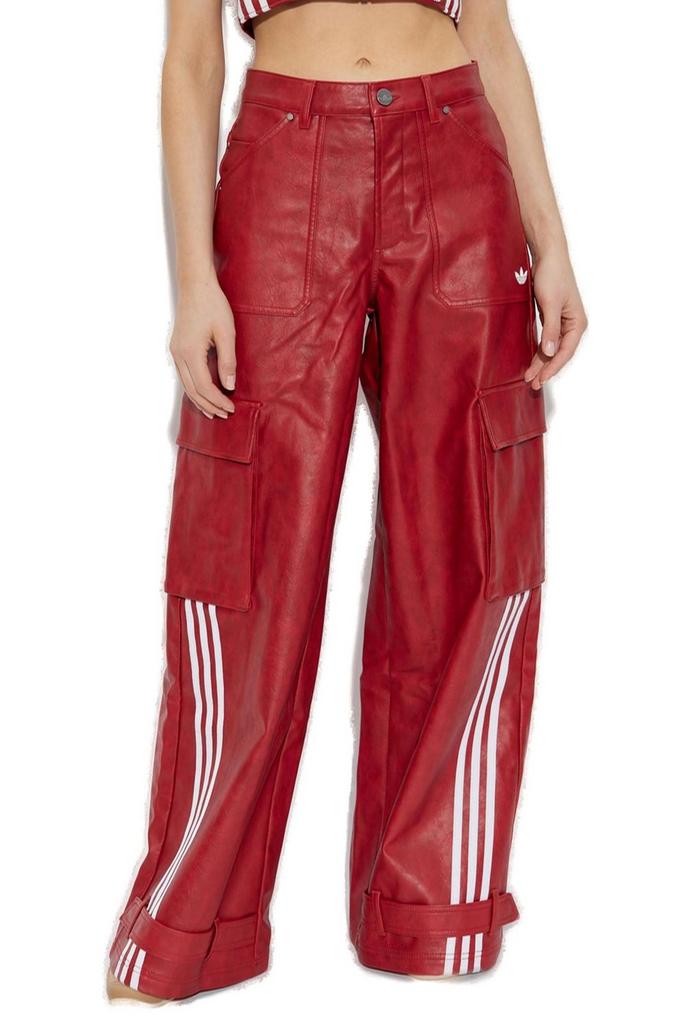 人気 adidas Adylenium Season 3 Vintage faux Leather Pants adidas Adilenium Season 3 Vintage Women Faux Leather Pants
