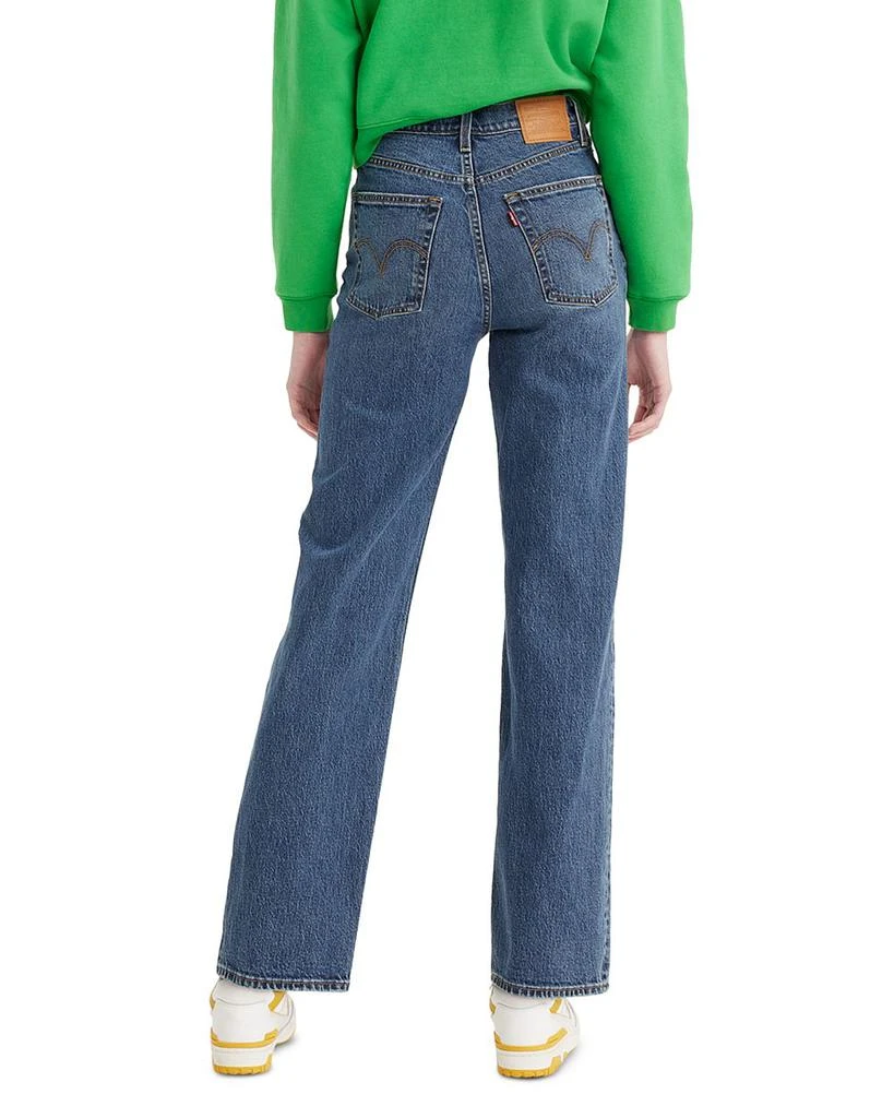 Levi's Ribcage High Rise Straight Jeans in Valley View 3