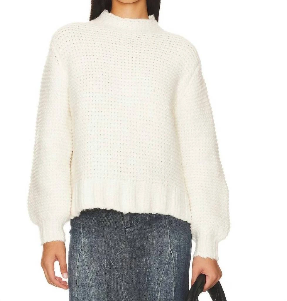 LINE Annabelle Sweater In White Lotus 1