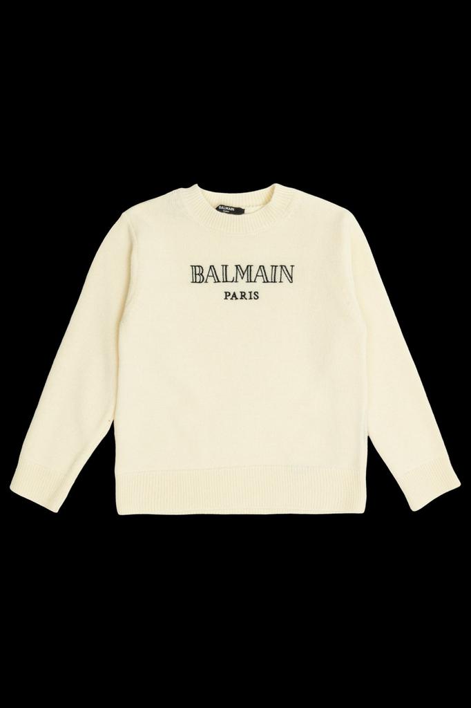 BALMAIN ホワイト クルーネック トレーナー Shop Sport accessories on Sale at BeyondStyle – Get 63% Off