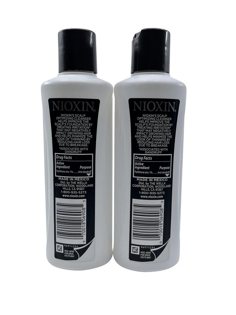 NIOXIN Advanced Pyrithione Zinc Dandruff Shampoo Thinning Hair 6.7 OZ Set of 2 3
