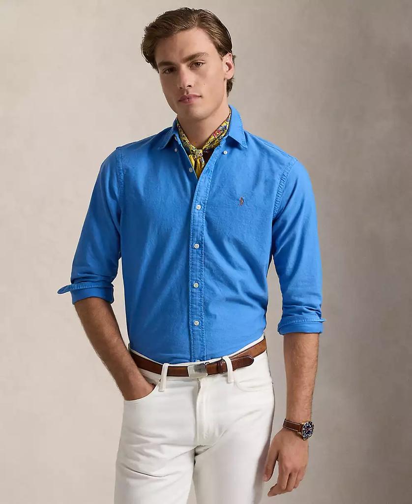 Ralph Lauren Men's Classic Fit Mineral-Dyed Oxford Shirt
