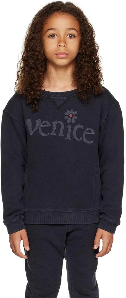 ERL Kids Black 'Venice' Sweatshirt 1