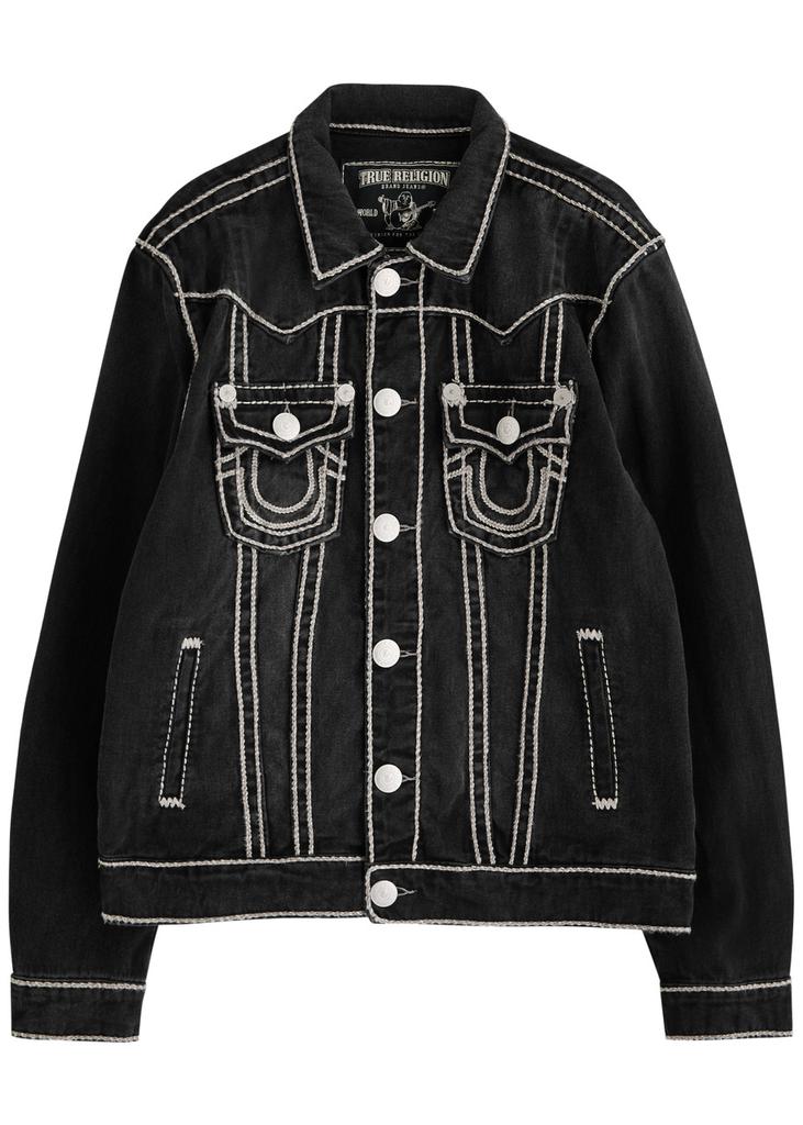 True Religion Jimmy panelled denim jacket - Jackets