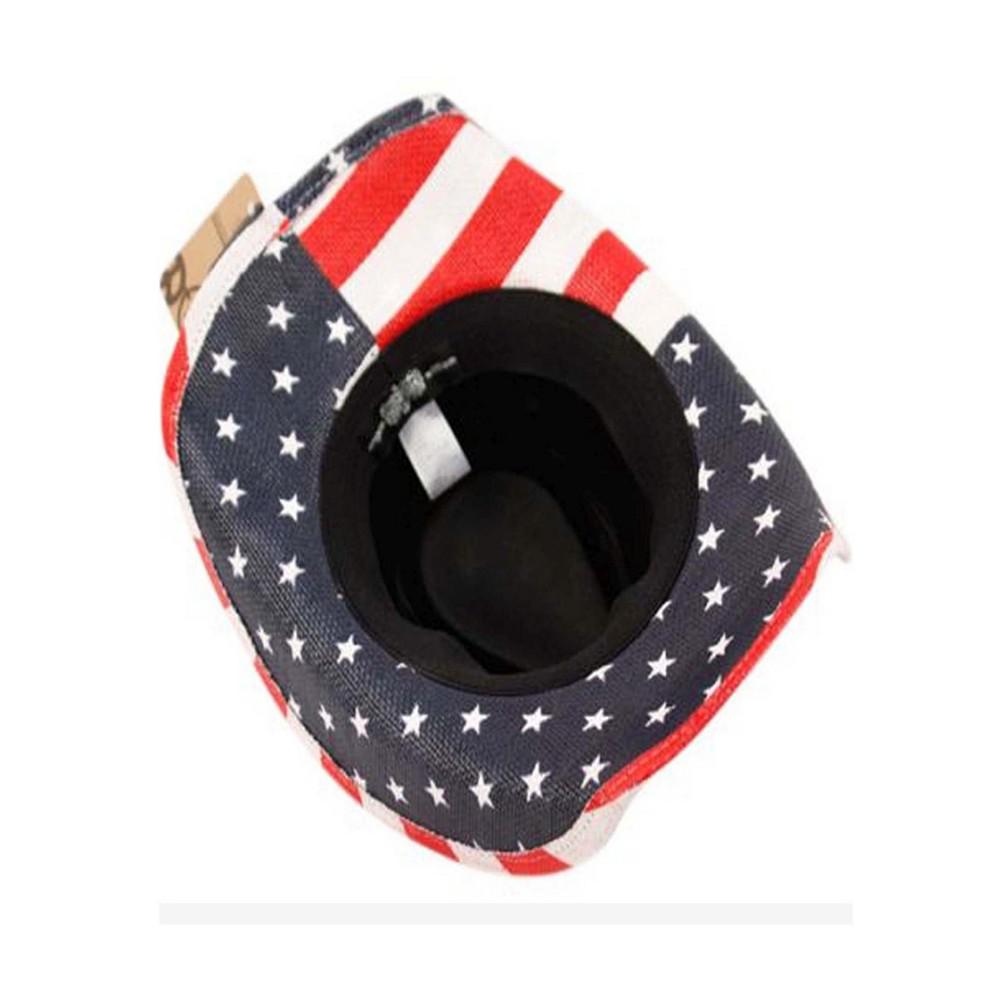 Epoch Hats Company Stars & Stripes American Flag Cowboy Hat