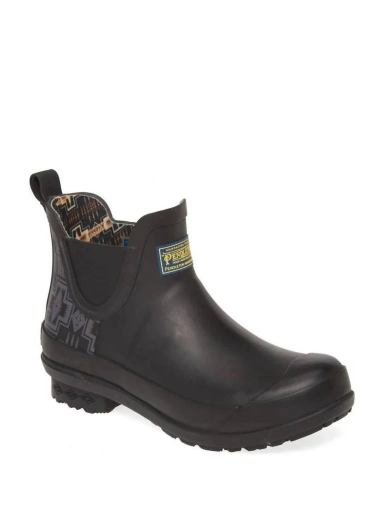 Pendleton Women's Heritage Harding Chelsea Rain Boot In Black 2