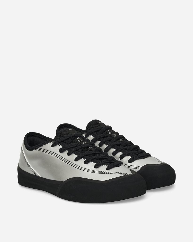 靴 VILLAGE PM 1.30 Silver/Natural Bk 27cm Village PM 1.30PM Sneakers Silver / Natural Black - Casual