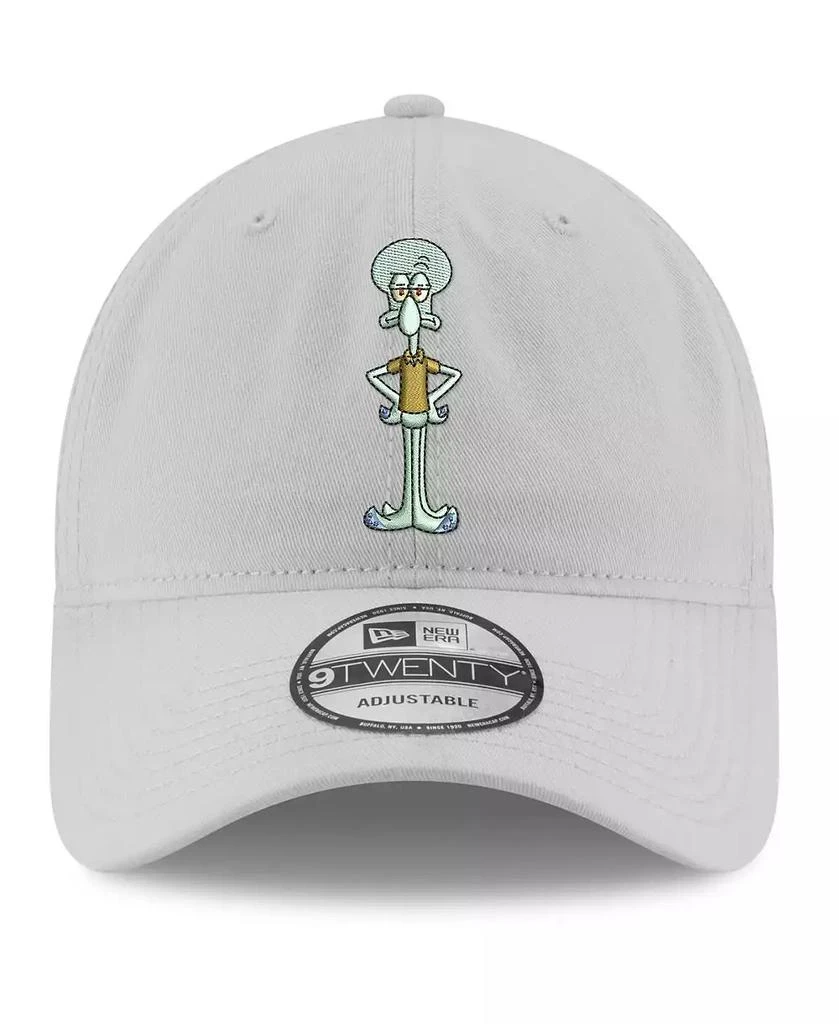 New Era Men's Gray Squidward Tentacles 9TWENTY Adjustable Hat 2