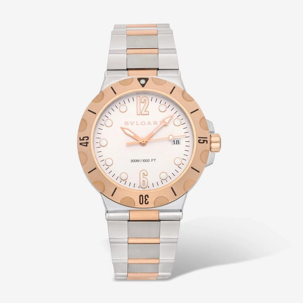 BVLGARI Bulgari Diagono Scuba 18K Rose Gold 41mm Automatic Men's Watch 102325 1