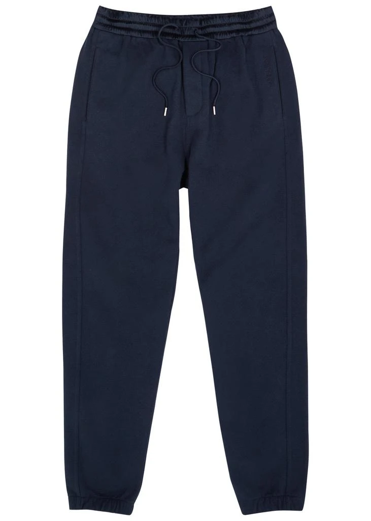 Yves Saint Laurent Logo-embroidered cotton sweatpants 1