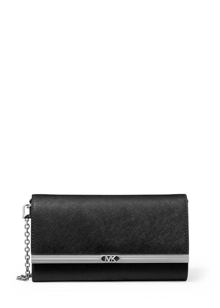 Michael Kors Mona large saffiano leather clutch 1