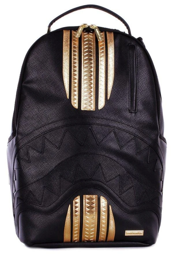 SprayGround Sprayground Logo Patch Zipped Backpack 1