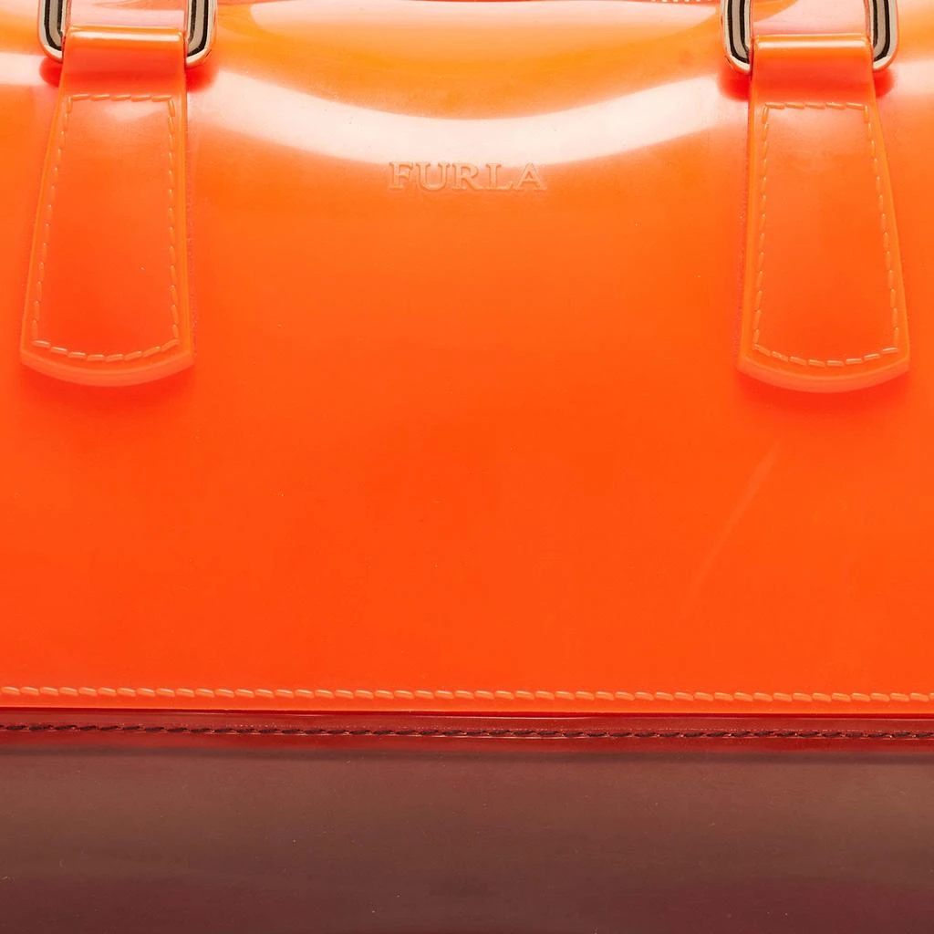 Furla Furla Tri Color Rubber Candy Satchel 5