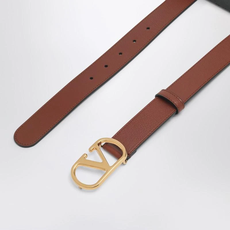 Valentino Vlogo Signature Deep caramel belt 3