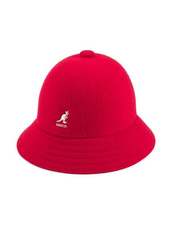 Kangol Logo Wool Blend Bucket Hat 1