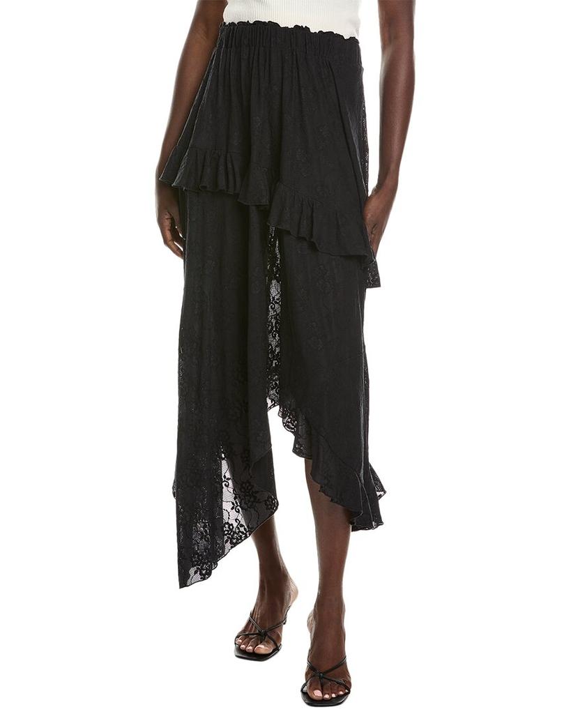 WeWoreWhat WeWoreWhat Lace Ruffle Skirt