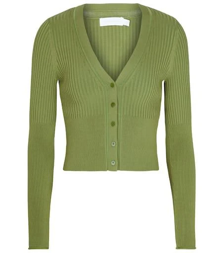 Jonathan Simkhai Ailany ribbed-knit cardigan 1