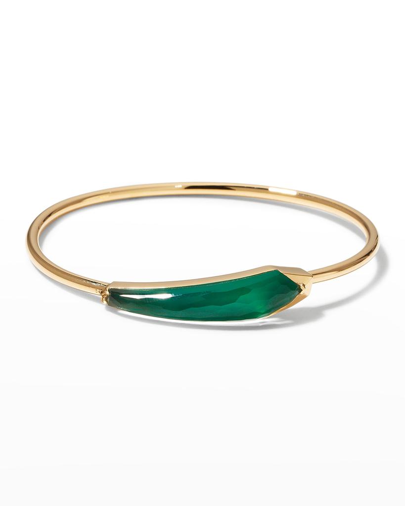 Stephen Webster Flexi Bracelet Set with Green Agate Clear Quartz