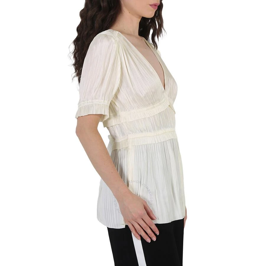 Ralph Lauren Polo Ralph Lauren Ladies Joclyn Pleat Satin Top, Brand Size 8 2