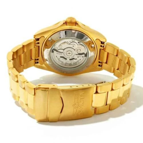 Invicta Invicta Men's Automatic Watch - Pro Diver Automatic Yellow Gold Steel | 9010OB 3