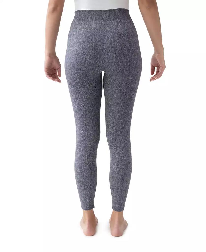 MUK LUKS Women's Faux Denim Leggings