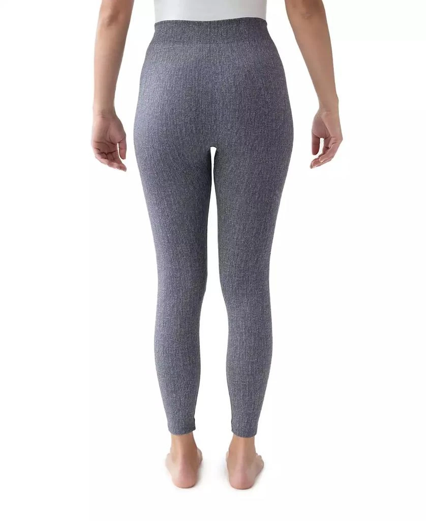 MUK LUKS Women's Faux Denim Leggings 2
