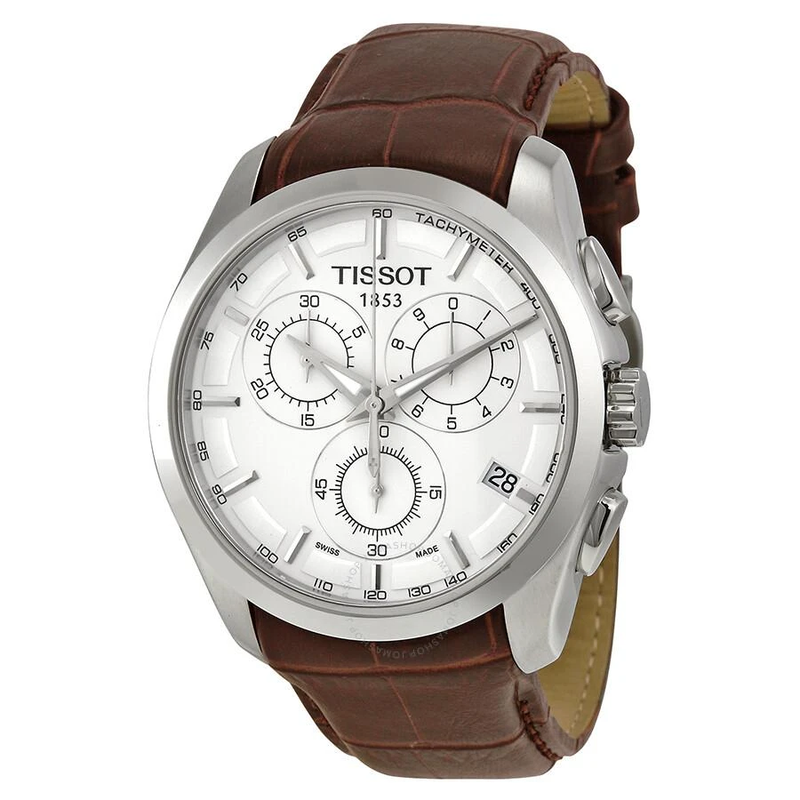 Tissot Couturier Chronograph Silver Dial Men's Watch T0356171603100 1