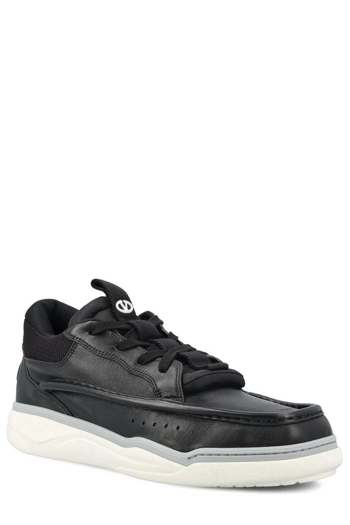 Valentino Valentino Runboot Round Toe Lace-Up Sneakers 2