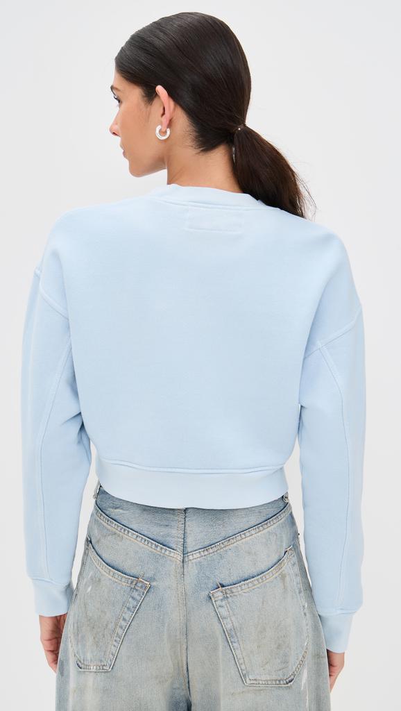 Cotton Citizen Boston Crop Crew Sweatshirt