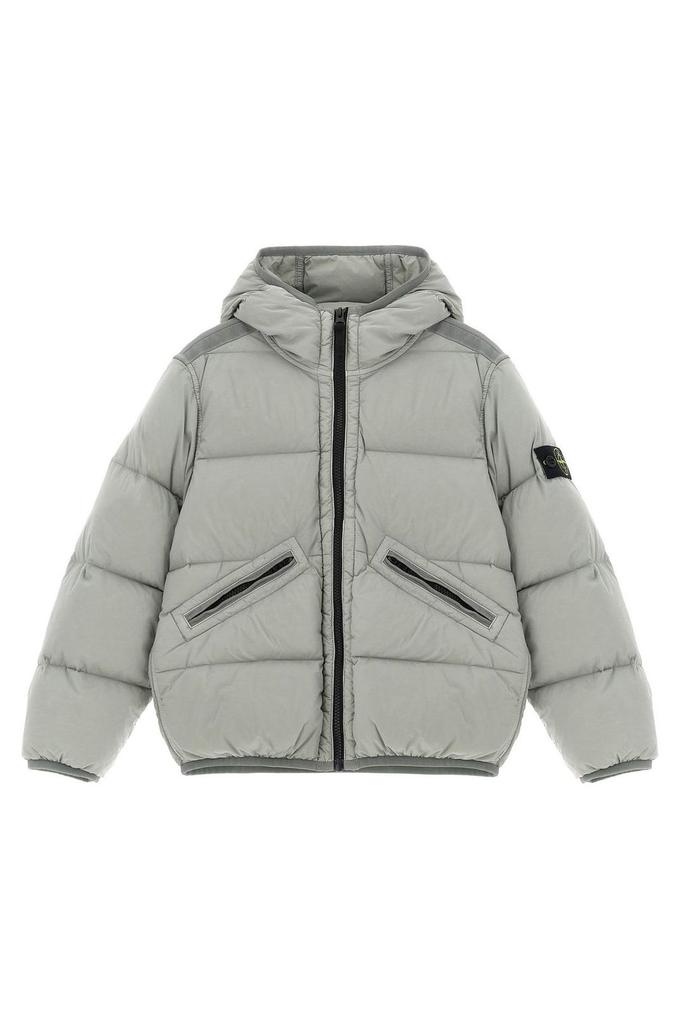 ストーンアイランドジュニア　コンパスパッチ　パデッドジャケット　12Y ストーンアイランドジュニア コンパスパッチ パデッドジャケット