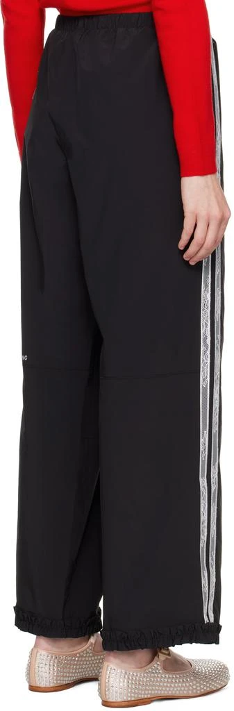 Sandy Liang Black Anja Track Pants 3