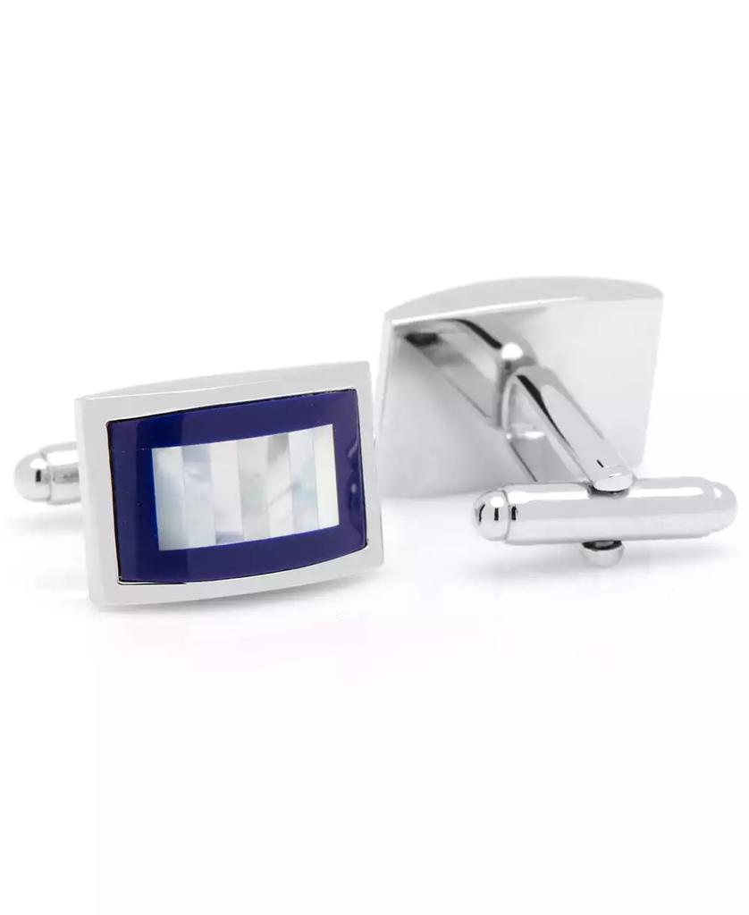 Cufflinks Inc. Mother of Pearl and Lapis Key Cuff Links
