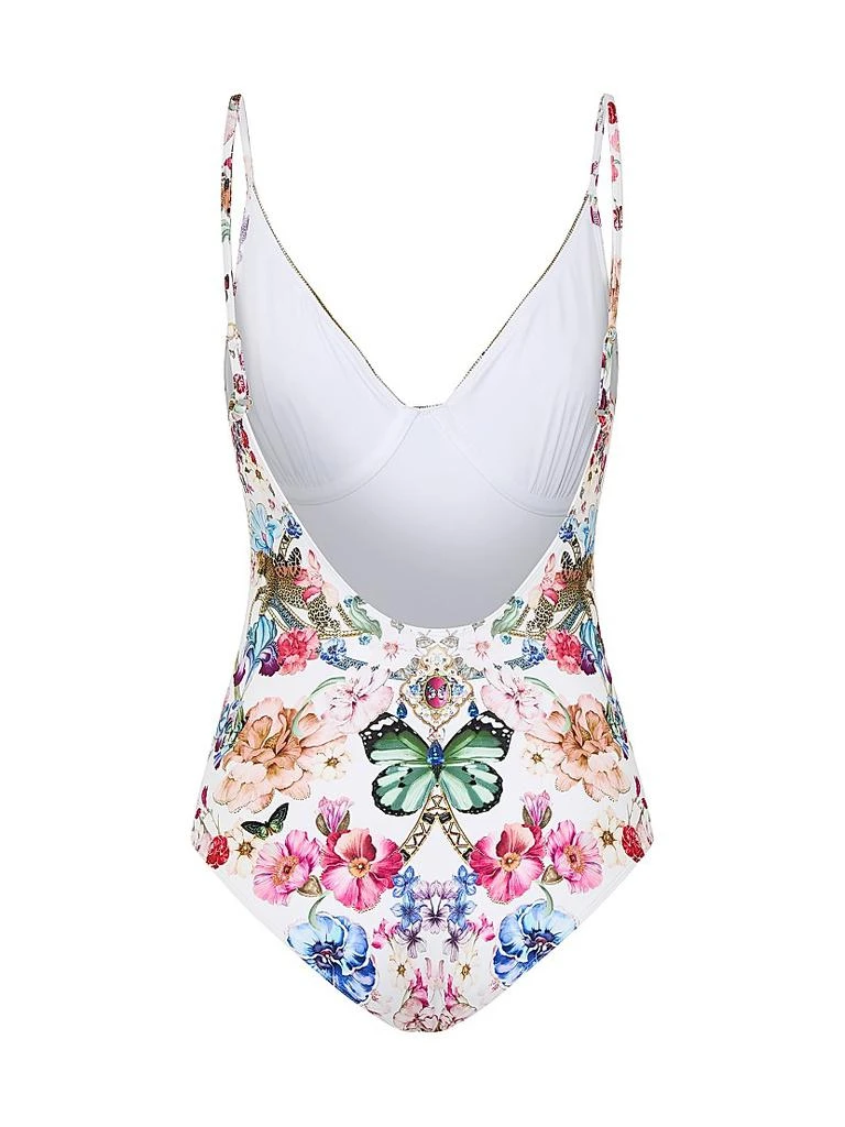 Camilla Wired V-Neck One-Piece Swimsuit 3