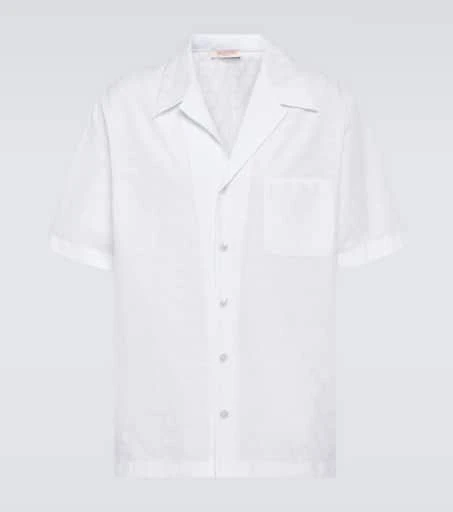 Valentino Oversized cotton poplin shirt 1