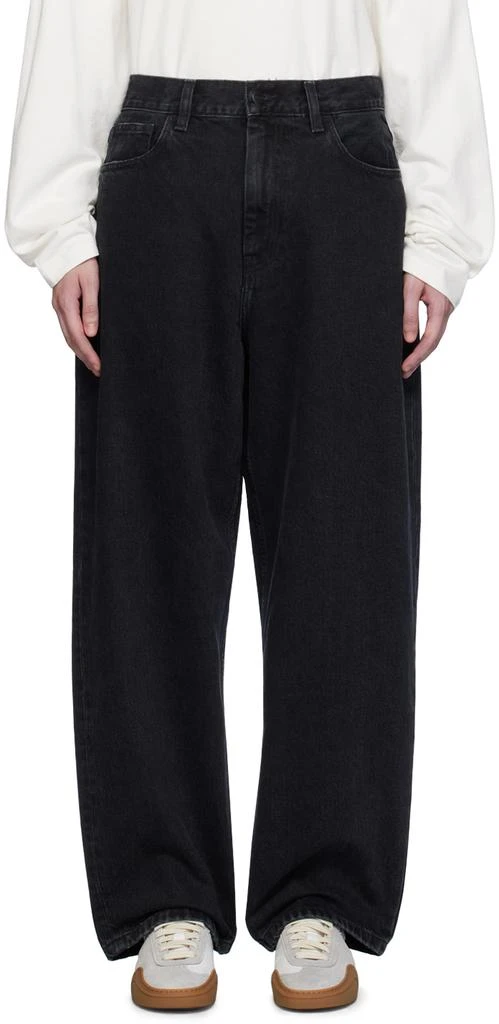 Carhartt WIP Black Brandon Jeans 1