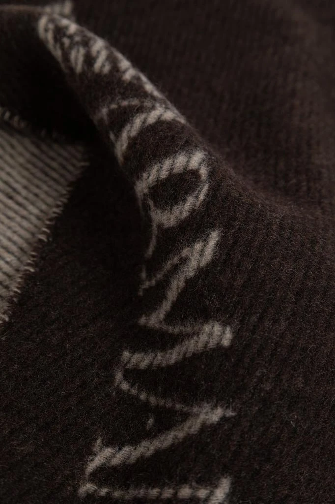 Emporio Armani Emporio Armani Fringed Scarf 3