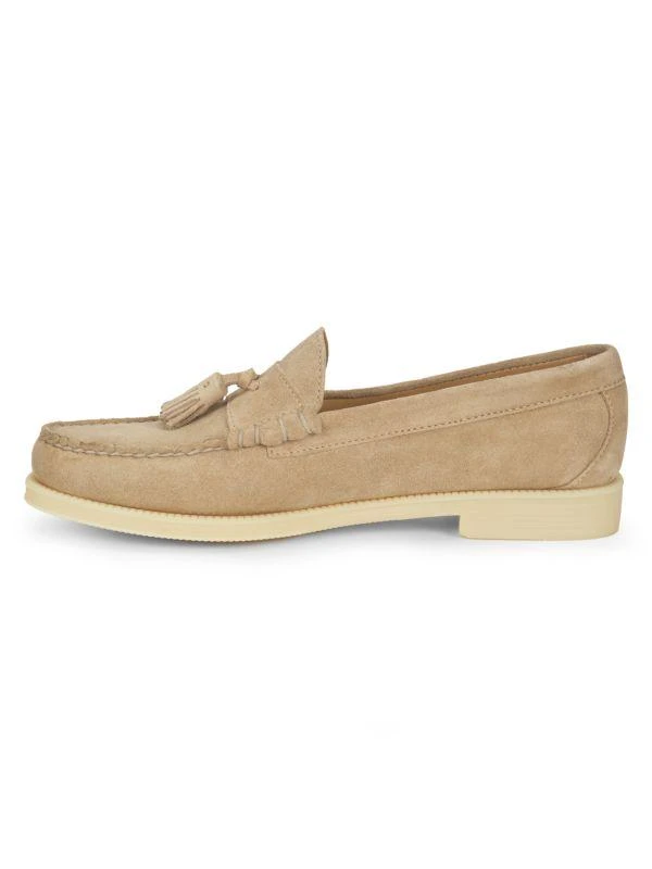 G.H. Bass Lennox Suede Tassel Loafers 4