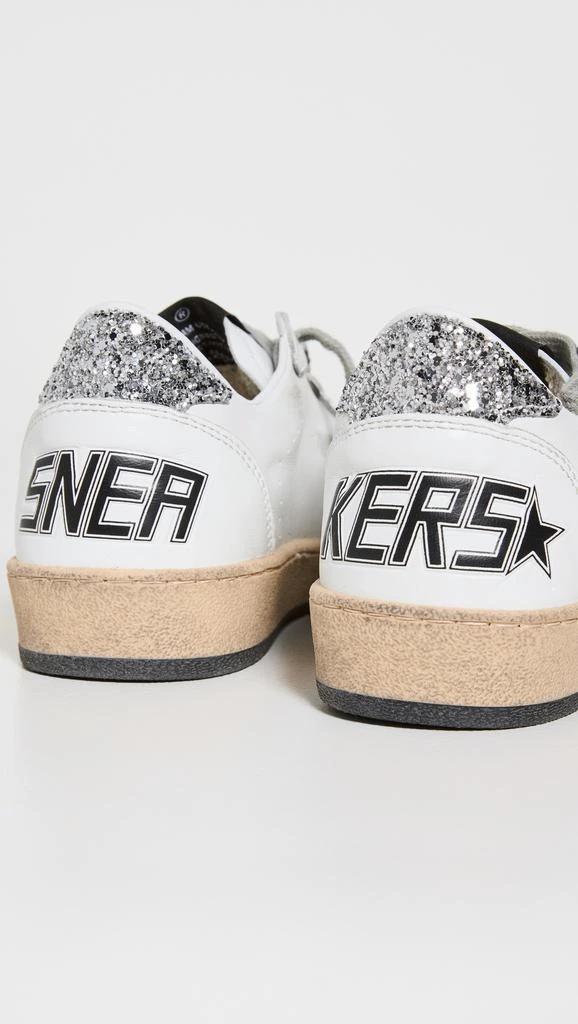 Golden Goose Ball Star Nappa Upper and Spur Glitter Sneakers 3