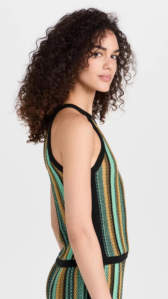 Nation LTD Mari Crochet Stripe Halter Top 3