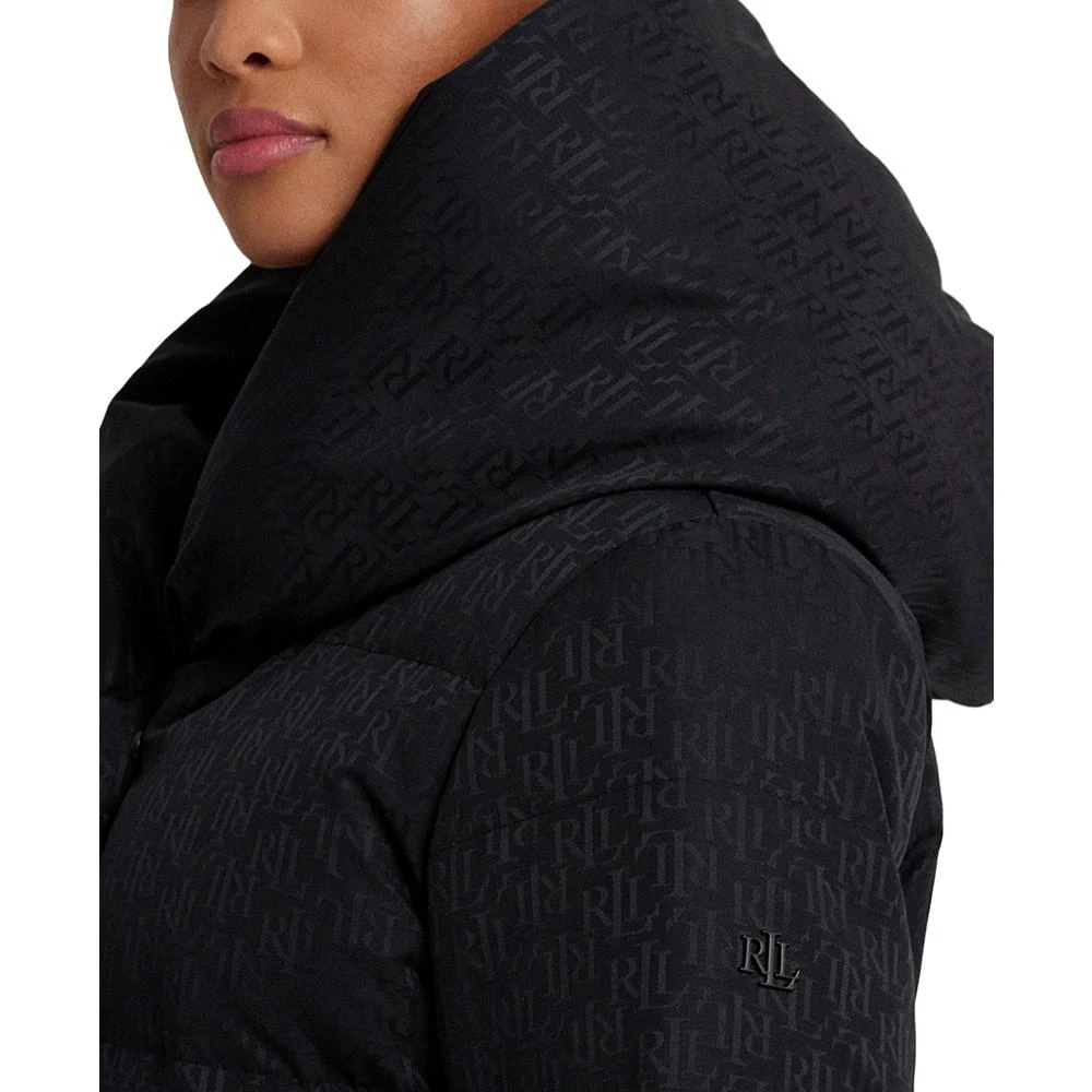Lauren Ralph Lauren Women's Oversized-Collar Hooded Puffer Coat 4
