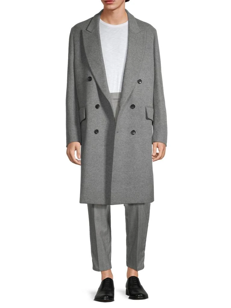 Cardinal of Canada Thomas Wool & Cashmere-Blend Double-Breasted Coat 2