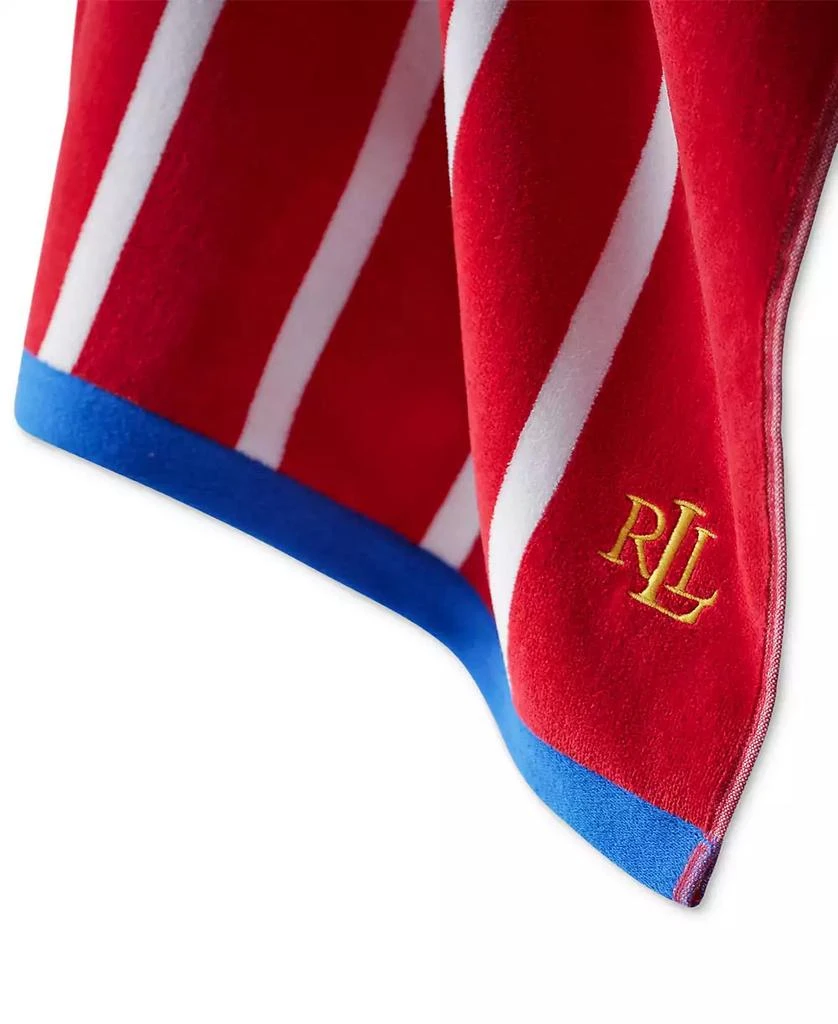Ralph Lauren Theo Cotton Beach Towel, 66" x 35" 3