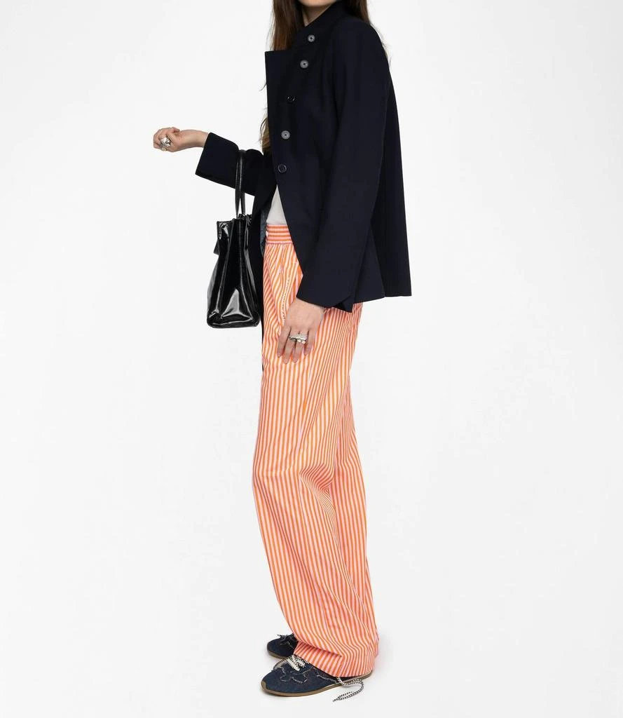 ZADIG 
VOLTAIRE Zadig 
Voltaire - Poma Striped Straight Leg Pants 4