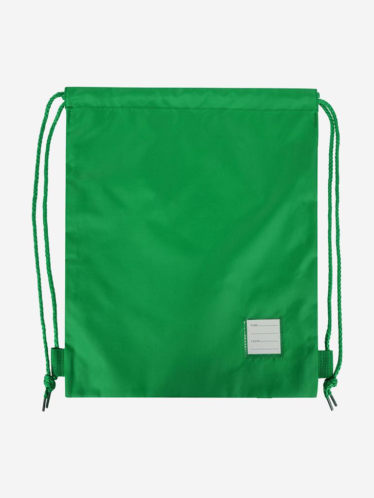 Zeco Schoolwear Zeco Kids School Premium Plain PE Bag in Green (40cm)